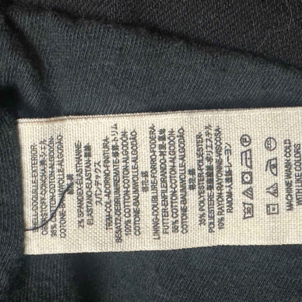 Free People Black Moto Jacket Women’s 4 Draped Knit Collar Faux Leather Biker I - Picture 11 of 17